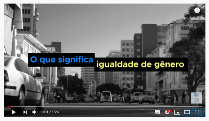 O que significa igualdade de gênero para as e os jovens?