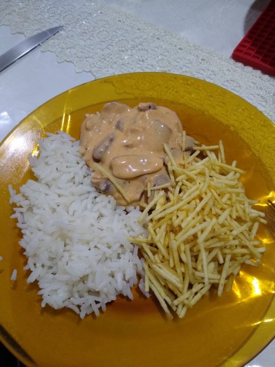 Strogonoff Vegetariano